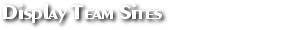 Display Team Sites